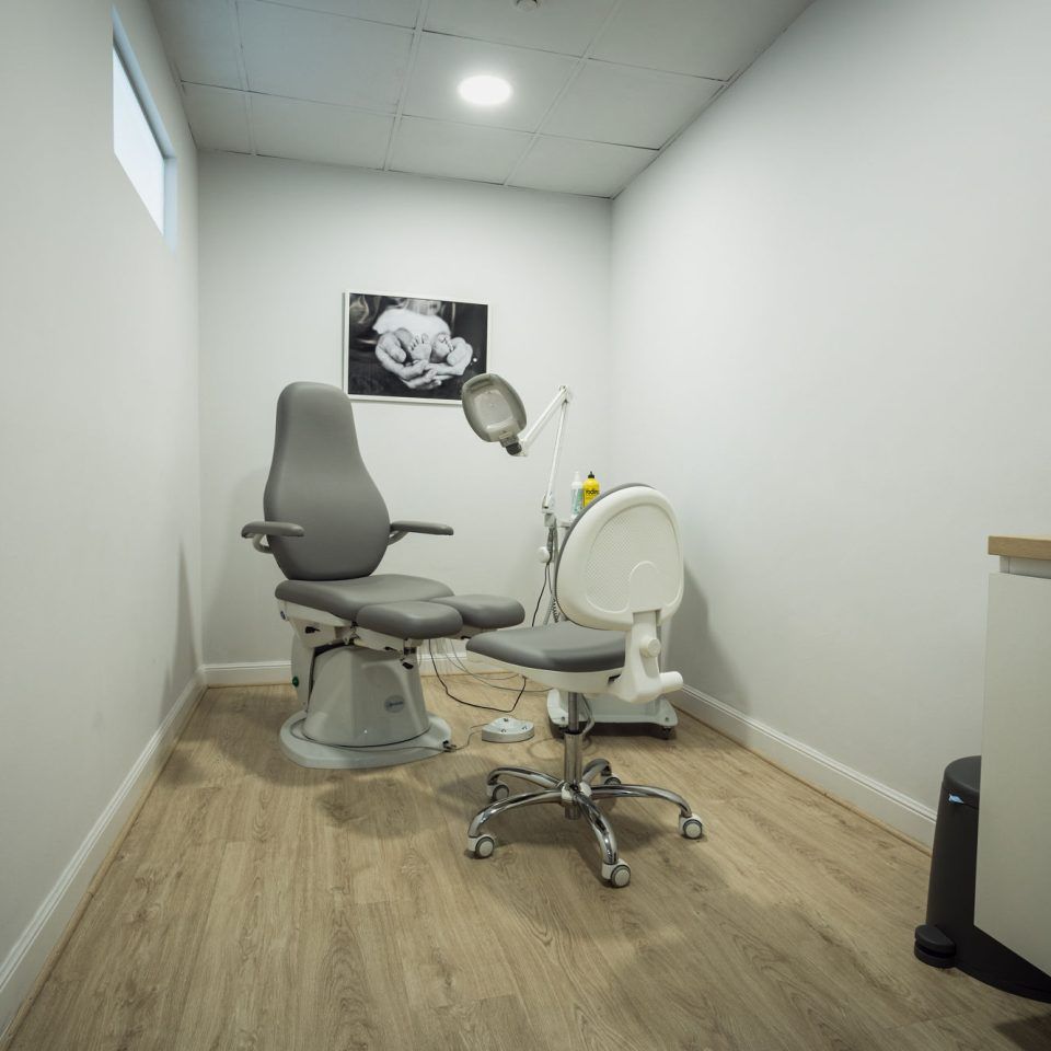 Sala de quiropodías - podologia clinica Redi Irún